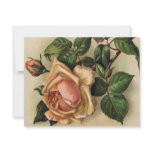 *Beautiful Vintage Roses* invitations