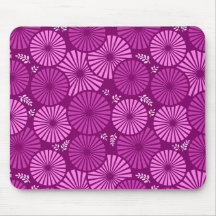 Beautiful,  violet retro mousepad