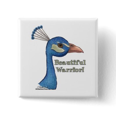 Beautiful Warrior Pin by creationhrt
