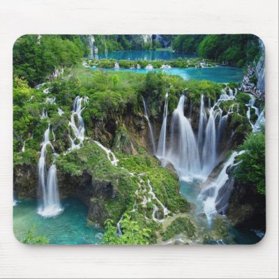 Beautiful water falls mouse pads by jenn1226