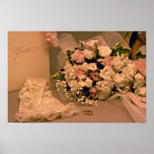 Beautiful Wedding bouquet Print
