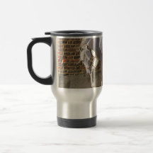 Beautiful White Arabian Horse Coffee Mugs