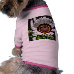 Beautiful White Flower In Park Doggie Shirt