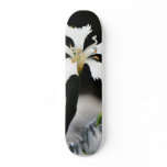 Beautiful White Flower Skate Decks