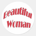 Beautiful Woman Stickers