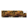 Beautiful Yellow crinoid Bumper Stickers