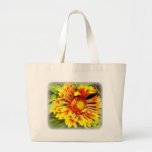 Beautiful Yellow-Orange Flower Tote Bag
