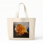 Beautiful yellow rose tote bags