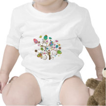 Beautifull East Eggs Design! Baby Bodysuit