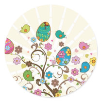 Beautifull East Eggs Design! Sticker