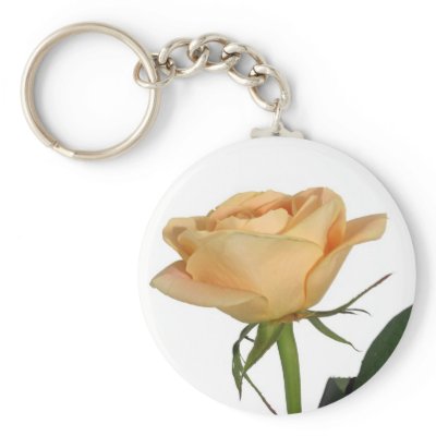 Beautifull yellow rose key chain by Yarijik