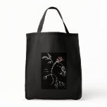 Beauty and Beast Rose Canvas Bag