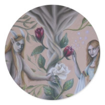 beauty and beast sticker