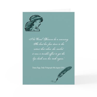 Beauty and Looks Quote Greeting Card by FirstNightDesign