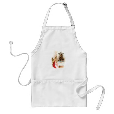 Beauty and the Beast Adult Apron by monstervox