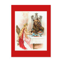 Beauty and The Beast Postcard
