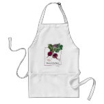 Beauty and the Beets apron