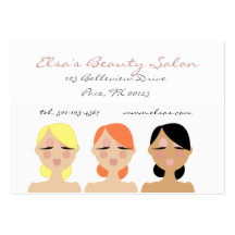 beauty BUSINESS card