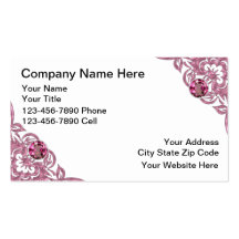 Beauty Business Cards