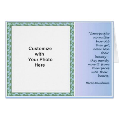 Beauty, card, blue by WiscMeBrit