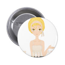 Beauty Care Pinback Button