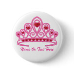 Beauty Crown Custom Button
