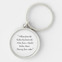Beauty from  Ashes Keychains