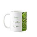 'Beauty in a Blade of Grass' photo mug