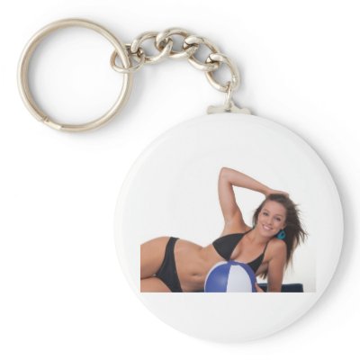 Beauty in Bikini Key Chain by TimaiosPhoto