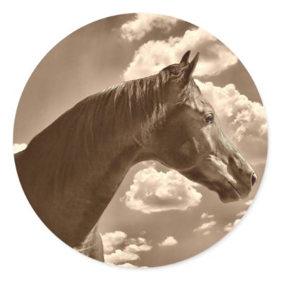 Beauty in the clouds round sticker by lover196969