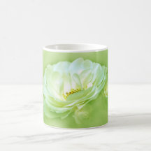 BEAUTY IN THE MIST - LIME COFFEE MUGS