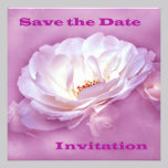 BEAUTY IN THE MIST-PINK-SAVE THE DATE invitations