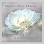 BEAUTY IN THE MIST-SILVER-SAVE THE DATE invitations