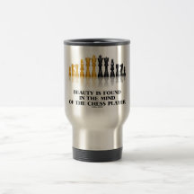Beauty Is Found In The Mind Of The Chess Player Coffee Mug