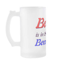 Beauty is in the eye of the BeerHolder... Mug