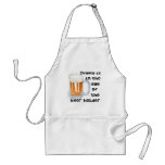 Beauty is the in eye of the beer holder apron