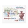 Beauty is Truth - John Keats - Grecian Urn Post Card