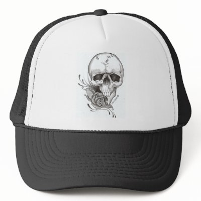 Beauty of Death Mesh Hat by EuroTrashHollywood