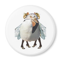 Beauty or the Beast? Fridge Magnets