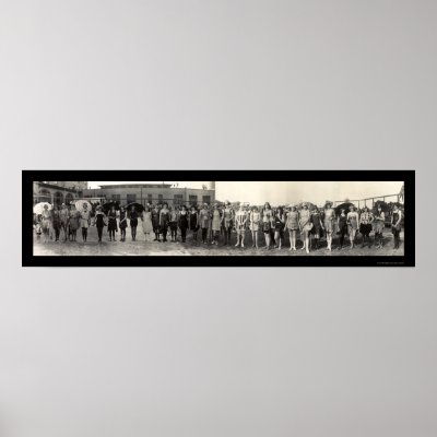Beauty Pageant Texas Photo 1923 Print by lc_panoramicphotos
