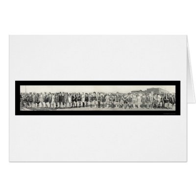 Beauty Parade Seal Bch Photo 1917 Greeting Cards by lc_panoramicphotos