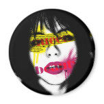 Beauty Queen Magnet -Round-