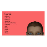 Beauty Salon Boutique Business Cards business cards