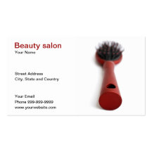 beauty salon business cards