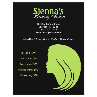 Beauty Salon (Dark Olive Green) by graphicdesign
