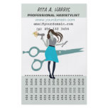 Beauty Salon Hairstylist  Hairdresser Products Personalized Flyer