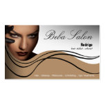 Beauty Salon I - Hair Makeup Nails Spa Treatments business cards