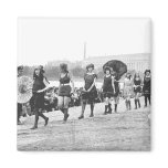 Beauty Show Glamour Girls Vintage 1922 Fridge Magnets