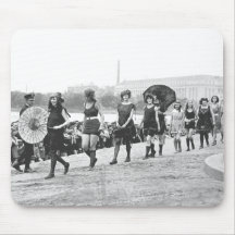 Beauty Show Glamour Girls Vintage 1922 Mousepads