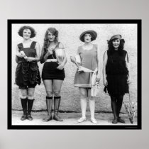 Beauty Show Prize Winners 1922 Print